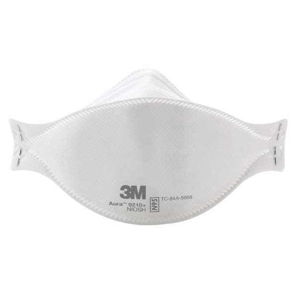 N95 Disposable Respirator, Universal, White, PK20