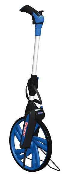 Measuring Wheel, 12-11/16 in, 9999 ft 11in