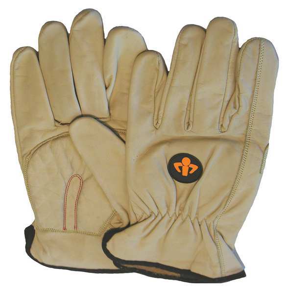 Anti-Vibration Gloves, Carpal Tunn, L, PR
