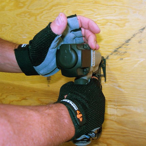 Anti-Vibration Gloves, Carpal Tunn, XL, PR