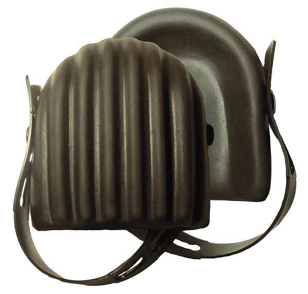Knee Pads, Molded, Black, PR