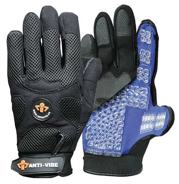 Anti-Vibration Gloves, Full, M, PR