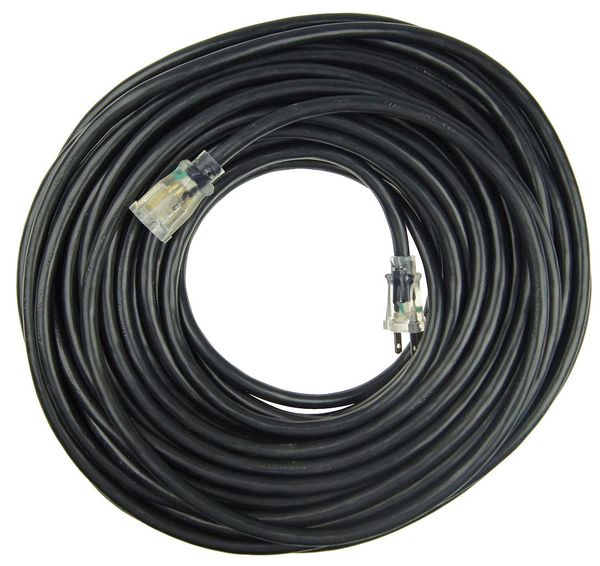 100 ft. 12/3 Lighted Extension Cord SJTW
