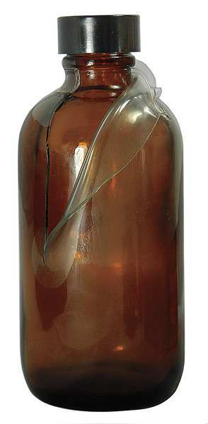 Bottle, Sfty Ctd, 4 Oz, Boston Round, PK24