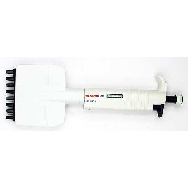 Micropipette, 8-Channel, 5-50uL, ABS