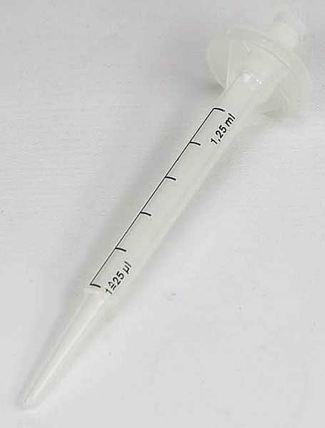 Piston Pe-Hd Cylinder, 1.25mL, PK100