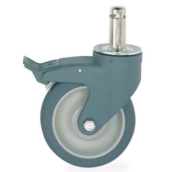 Swivel Stem Caster w/Brake, 5 in., 300 lb.