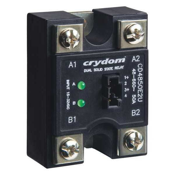 Dual Solid State Relay, 4 to 32VDC, 25A