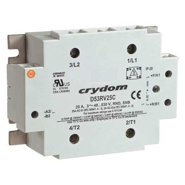 Reversing Solid State Relay, 4-32VDC, 25A