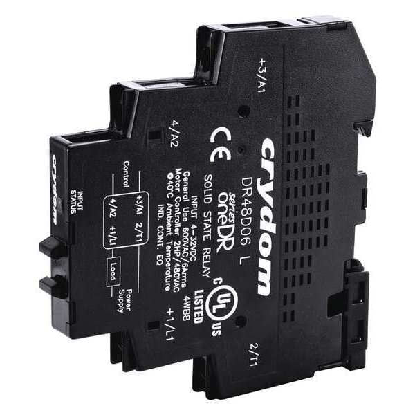Solid State Relay, 4 to 32VDC, 6A