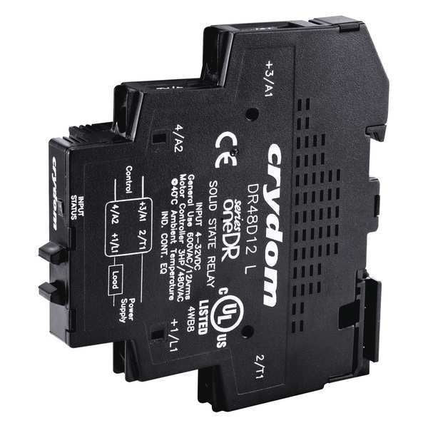 Solid State Relay, 4 to 32VDC, 12A