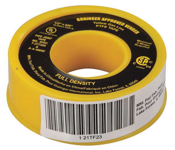 Sealant Tape, 1/2 x 520 In