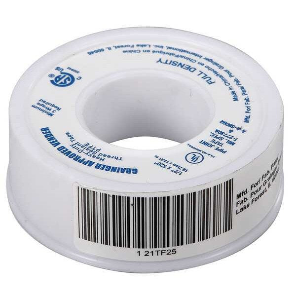 Sealant Tape, 1/2 x 520 In