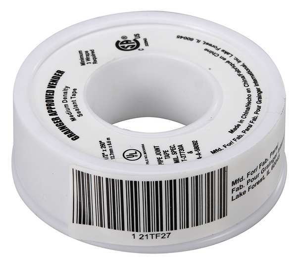 Sealant Tape, 1/2 x 260 In