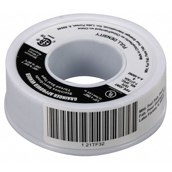 Sealant Tape, 1/2 x 260 In