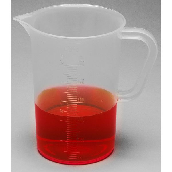 Graduated Pitcher, 500mL, PP, Translucent