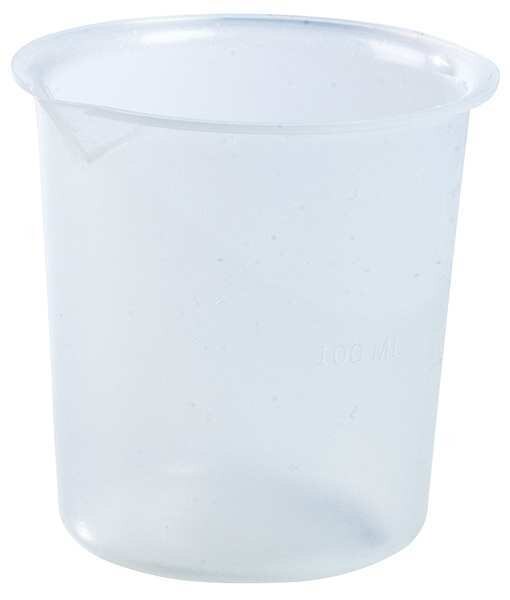 Graduated Beaker, 100mL, Polyprop, PK12