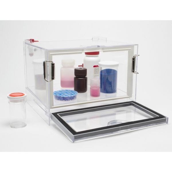 Desiccator Cabinet, Dry-Keeper, w/Gas Port