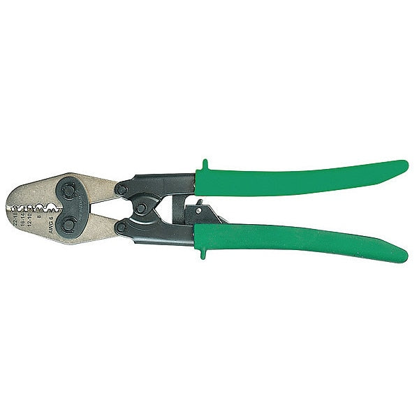 12 7/8 in Ratchet Crimper 22 to 6 AWG
