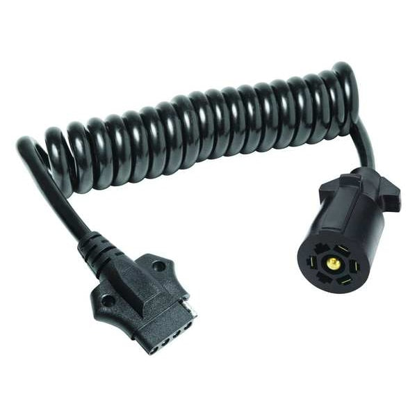 Adapter 7-Way to 5-Way, Coiled
