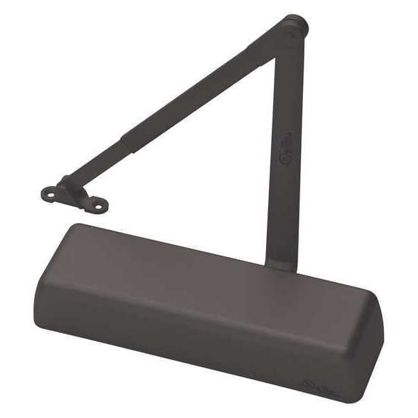 Manual Hydraulic Yale 5800 Door Closer Heavy Duty Interior and Exterior, Dark Bronze