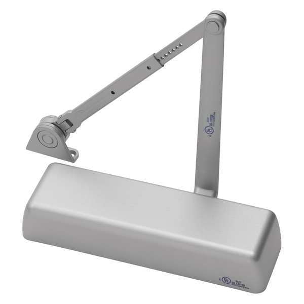 Manual Hydraulic Yale 5800 Door Closer Heavy Duty Interior and Exterior, Aluminum