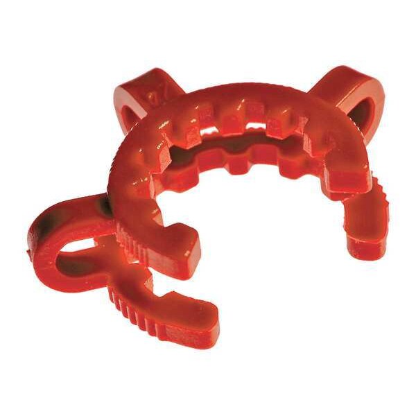 Clamp, Red, PK10