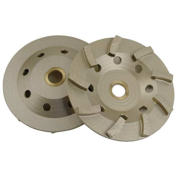 Grinding Wheel, Cup, No. Seg. 9, 4-1/2 in