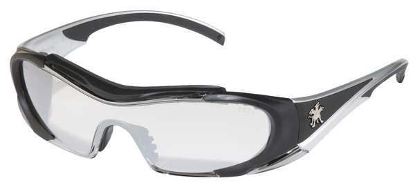Safety Glasses, Wraparound I/O Polycarbonate Lens, Anti-Fog, Scratch-Resistant