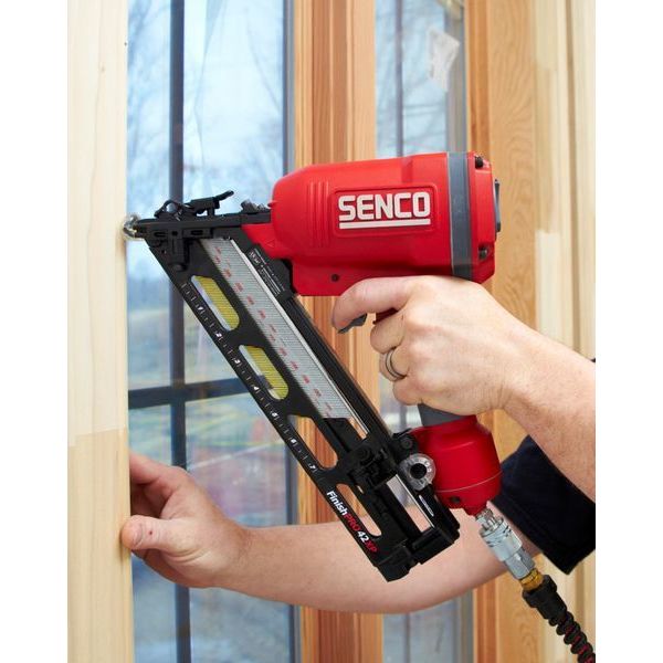 Air Finish Nailer, 34 Deg, Adhesive