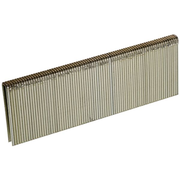 Staples, 18 ga, Medium Crown, 1-1/4 in Leg L, Steel, 5000 PK