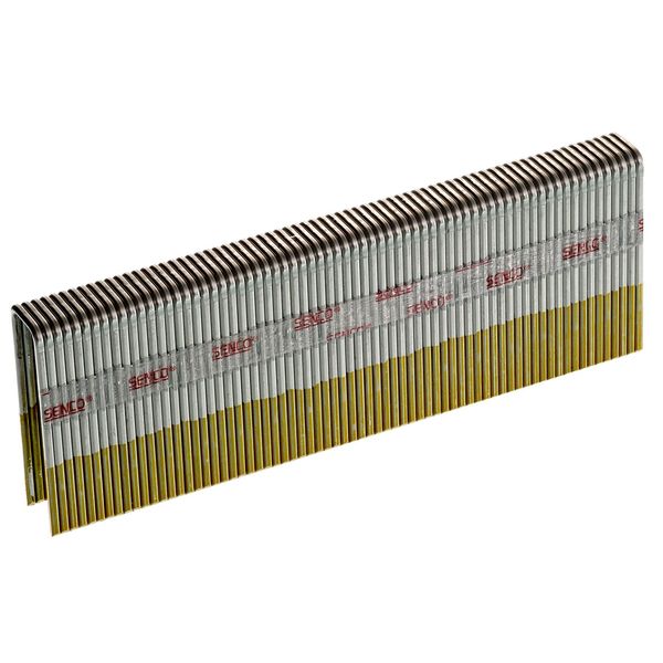 Heavy Duty Staples, 16 ga, Standard Crown, 1-1/2 in Leg L, Steel, 10000 PK