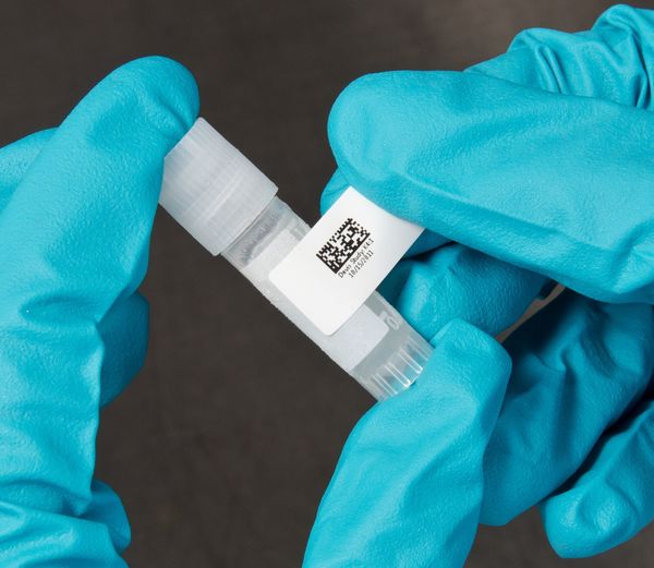 Label Roll, Translucent/White, Labels/Roll: 1500
