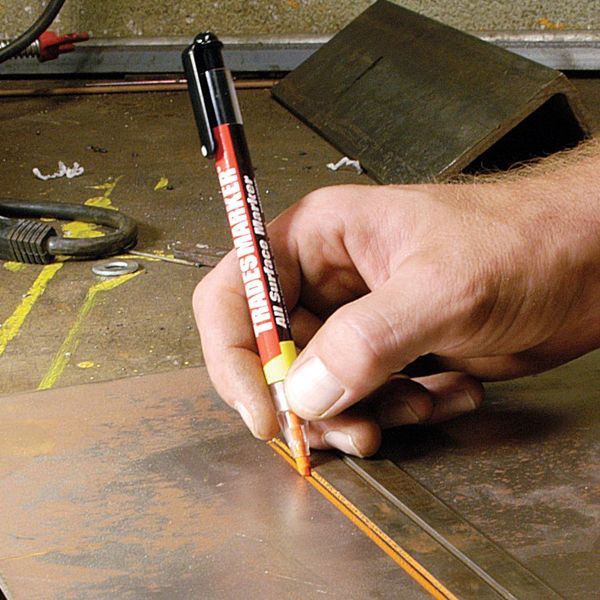 Trades-Marker Refill Pack, Yellow, PK12
