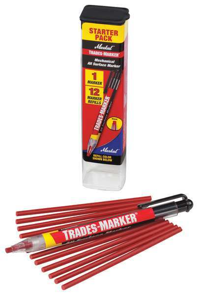 Trades-Marker All-Surface Marker, Red