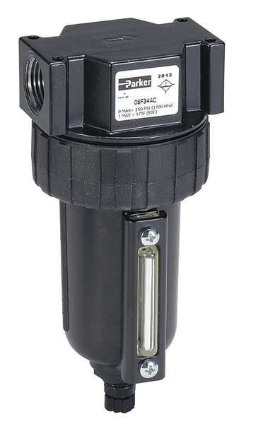 Compressed Air Filter, 250 psi, 2.81 In. W