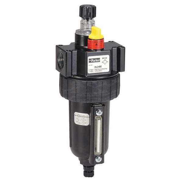 Air Line Lubricator, 1/4In, 40 cfm, 250 psi