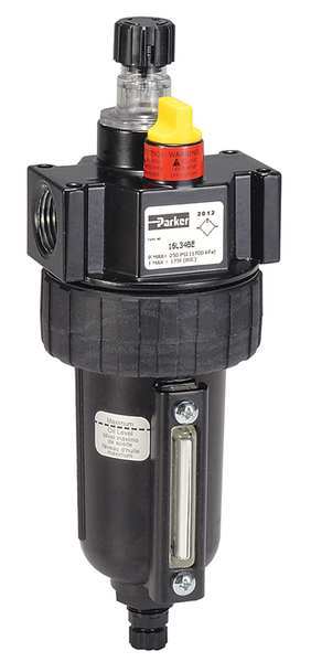 Air Line Lubricator, 3/4In, 90 cfm, 250 psi