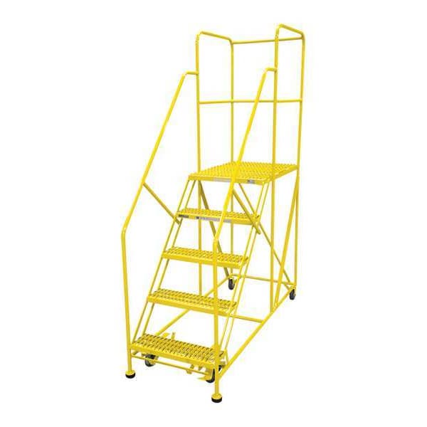 Work Platform, 5 Step, Steel, 86In. H.
