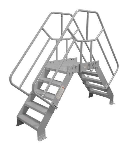 Crossover Bridge, 6 Step, Steel, 90In. H.