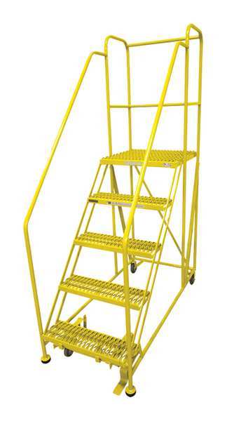 Work Platform, 5 Step, Steel, 86In. H.