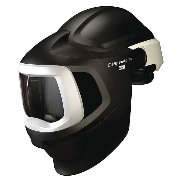 Welding Helmet, Shade 5, Black/Gray/Silver