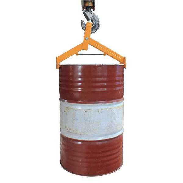 Drum Lifter, 1 Drum, 55 gal., 1000 lb, 21 In