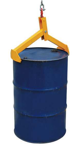 Drum Lifter, 1 Drum, 55 gal., 1000 lb, 21 In