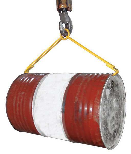 Drum Lifter, 1 Drum, 55 gal, 1000 lb, 24-1/2