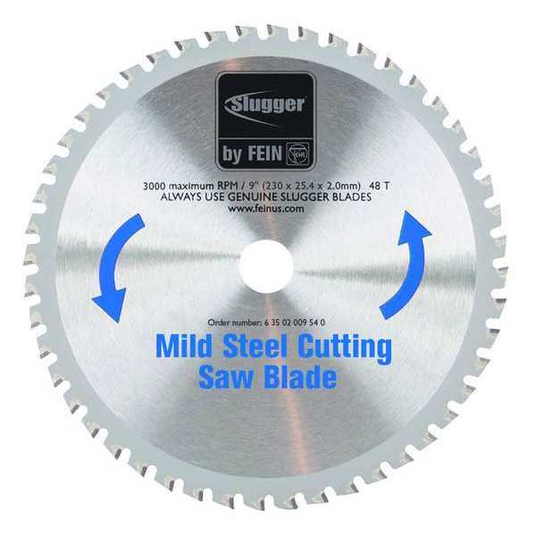 Circular Saw Blades, Mild Steel, 9 in