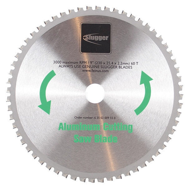 Circular Saw Blades, Aluminum, 9 in