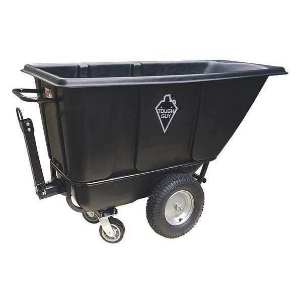Tilt Truck, HD Towable, 1/2 cu yd, 1400 lb