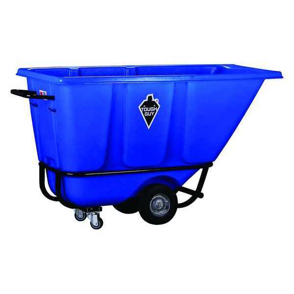 Tilt Truck, Std, 1/2 cu yd, 850 lb., Blue