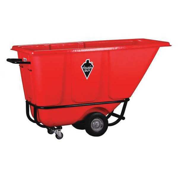 Tilt Truck, Std, 1/2 cu yd, 850 lb., Red